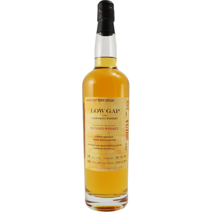 Low Gap CA  Blended Whiskey 3yr 750 ml - Cork & Mash