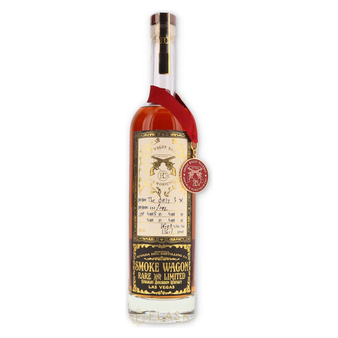 Smoke Wagon Rare & Limited The Only 5 year Straight Bourbon Whiskey 750 ml - Cork & Mash