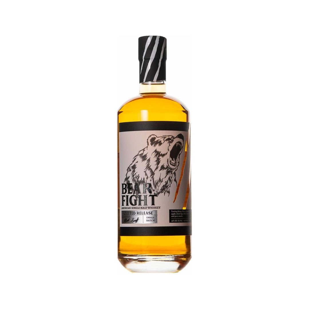 Bear Fight American Single Malt Limited Release Small Batch 750ml - Cork & Mash