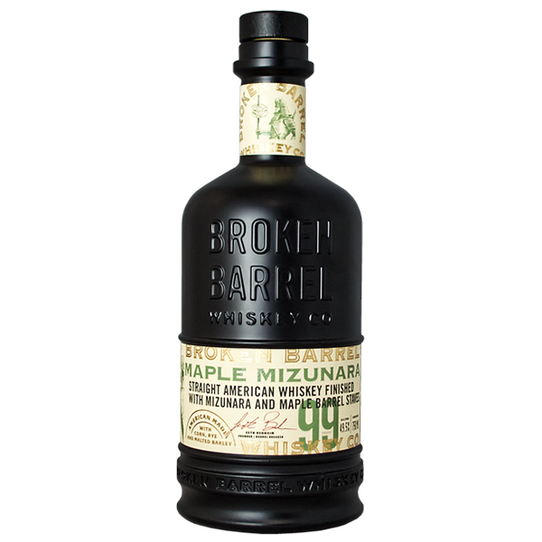 Broken Barrel Maple Mizunara Straight American Whiskey 750 ml - Cork & Mash