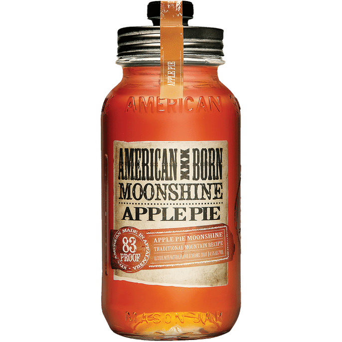 American Born Apple Pie Moonshine 750 ml - Cork & Mash