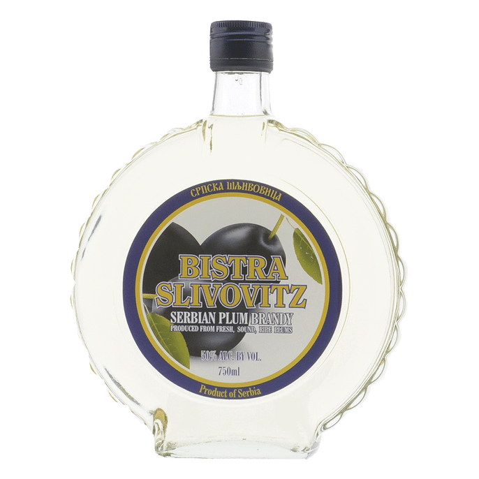 Bistra Slivovitz Serbian Plum Brandy 750ml - Cork & Mash