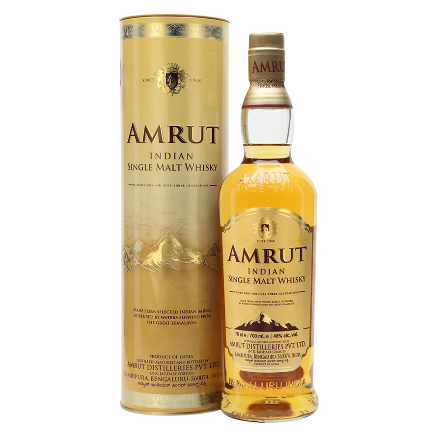 Amrut Indian Single Malt 750 ml - Cork & Mash