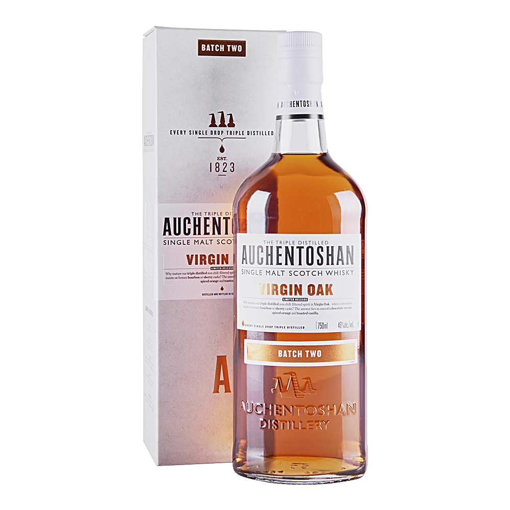 Auchentoshan Single malt Virgin Oak 750 ml - Cork & Mash