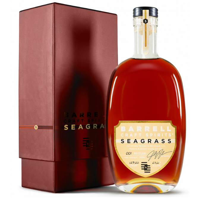 Barrel Craft Spirits Seagrass Cask Strength Gold Label Rye 750 ml - Cork & Mash