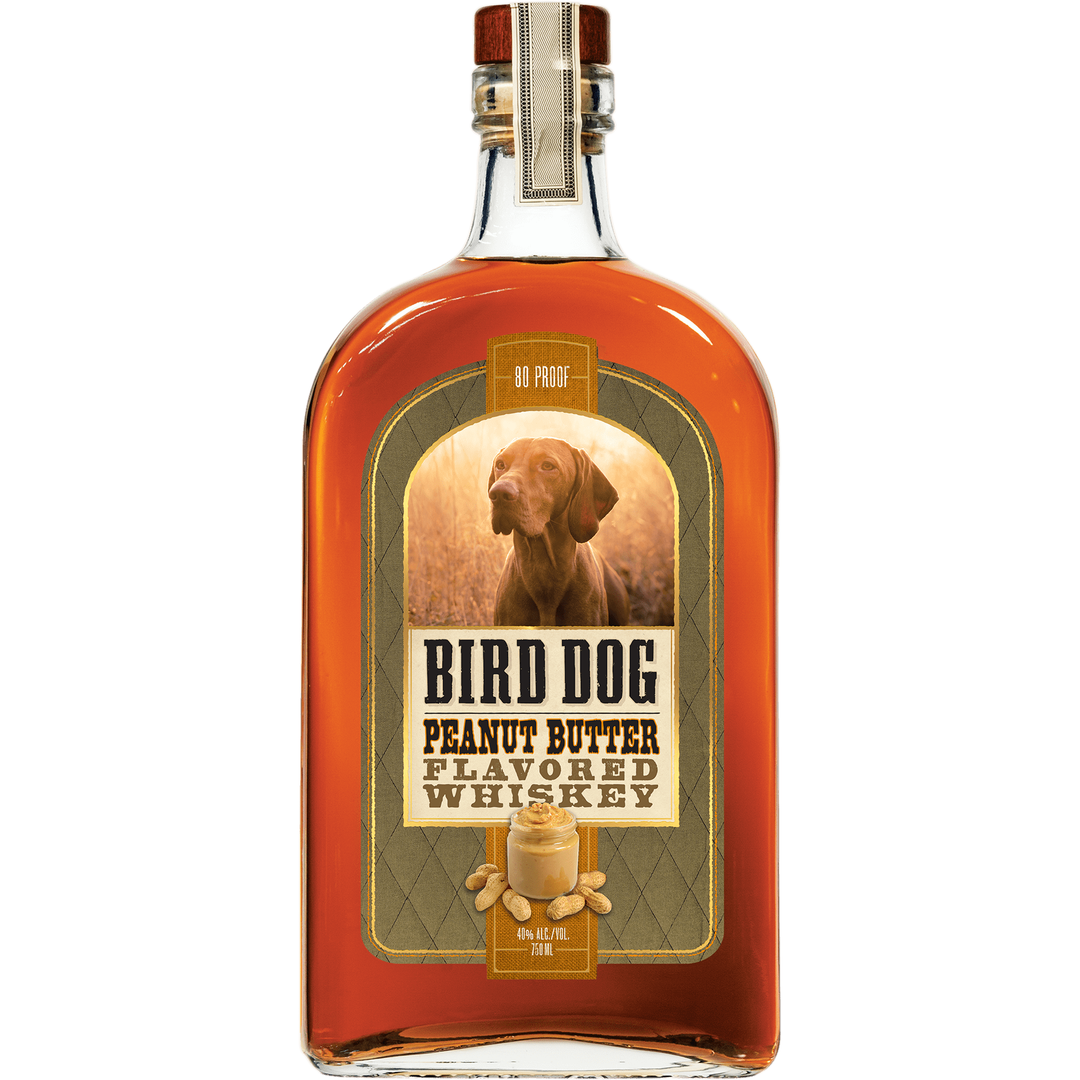 Bird Dog Peanut Butter Flavored Whiskey with 2 Shot Gun Glasess Vap 750ml - Cork & Mash