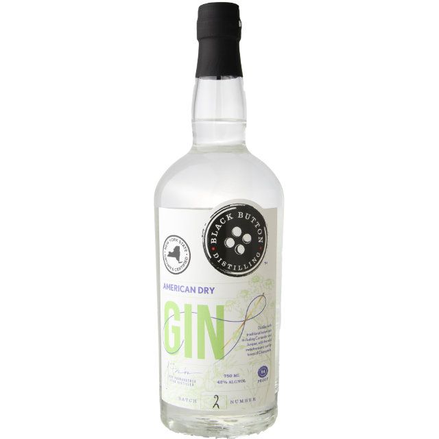 Black Button American Dry Gin 750 ml - Cork & Mash