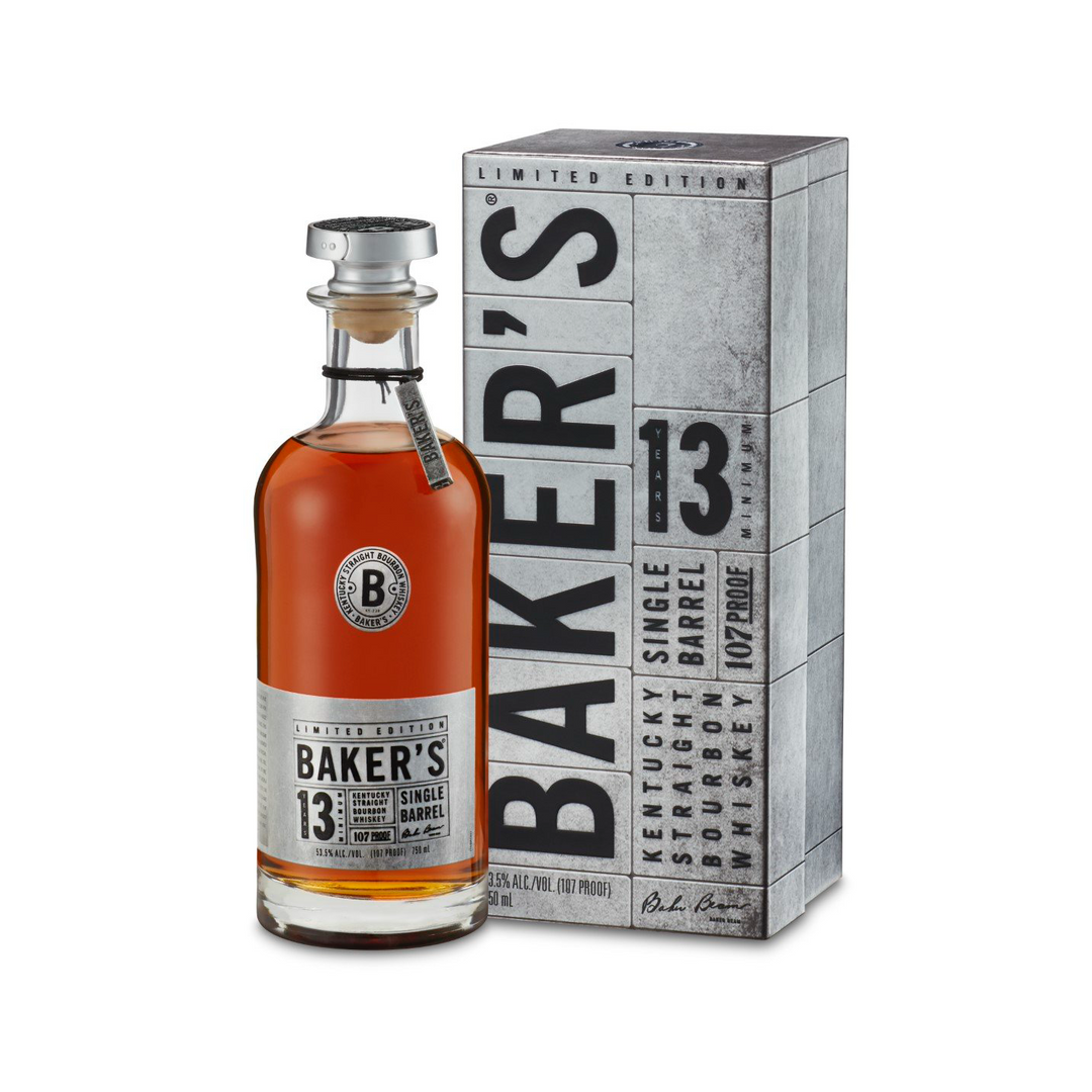 Baker's Limited Edition - Single Barrel Aged 13 year 750 ml - Cork & Mash