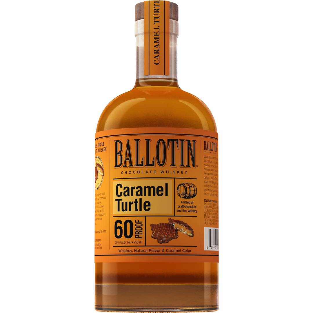 Ballotin Caramel Turtle Whiskey 750ml - Cork & Mash