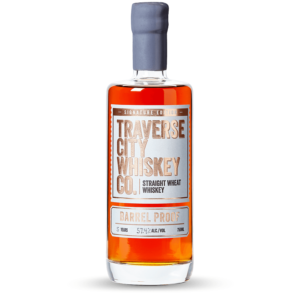 Traverse City Whiskey Co. Barrel Proof Straight Wheat 750ml - Cork & Mash