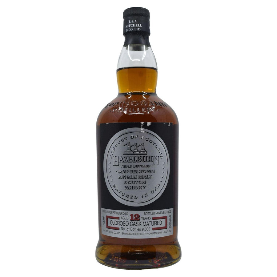 Hazelburn Single Malt Scotch Oloroso Cask Matured 12 year 700ml - Cork & Mash