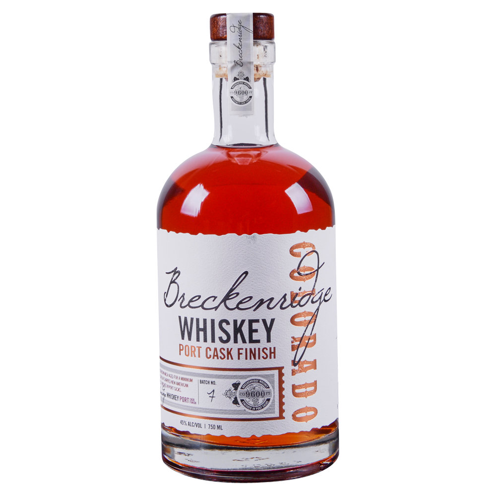 Breckenridge Whiskey Port Cask Finish 750 ml - Cork & Mash