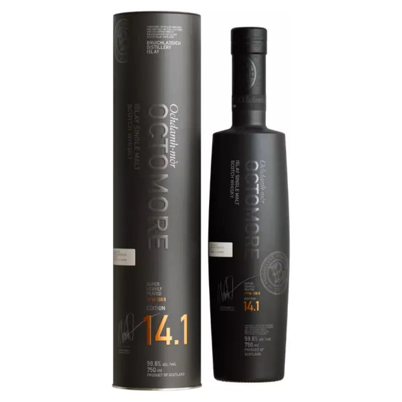 Bruichladdich Octomore 14.1 Single Malt Scotch Whisky 750ml - Cork & Mash