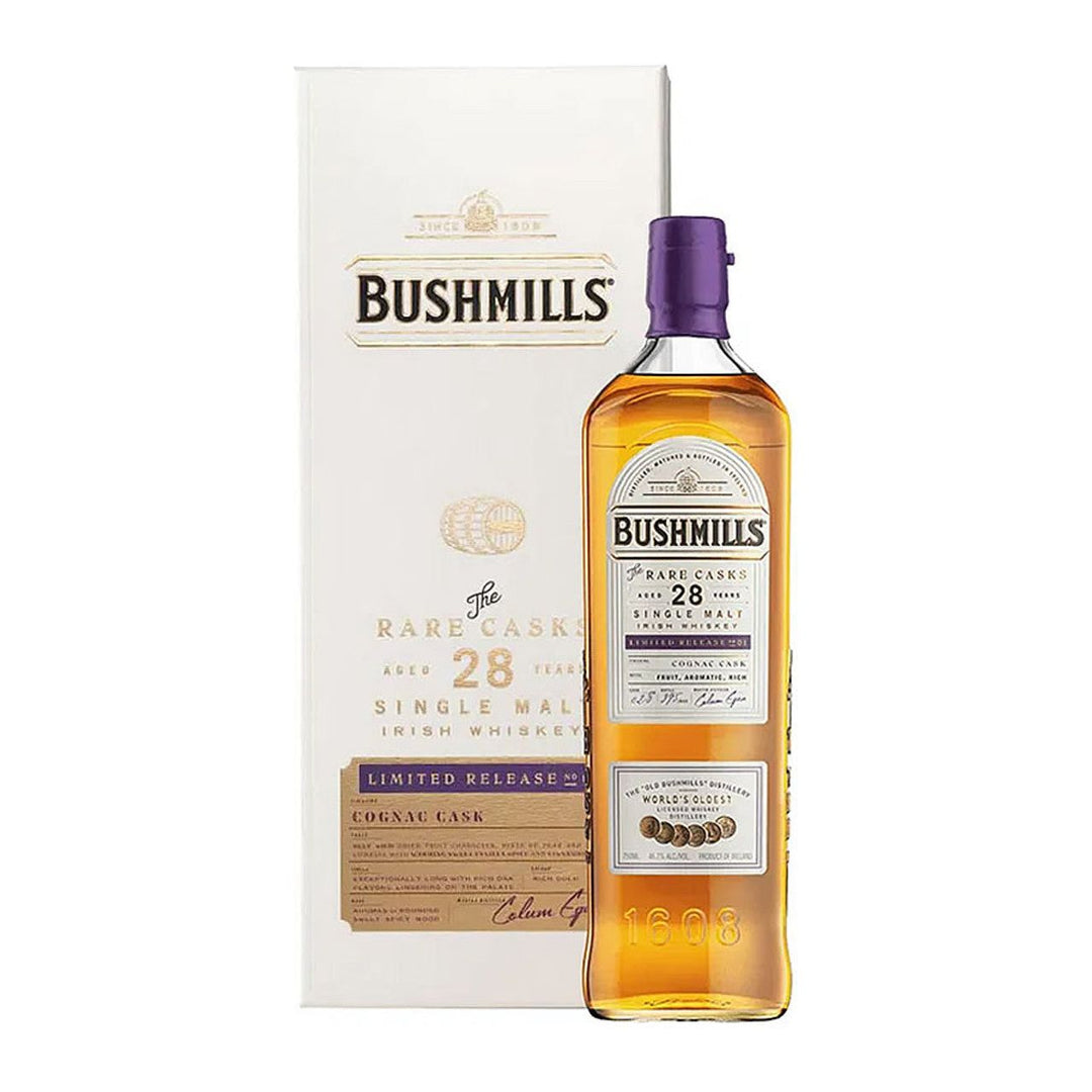 Bushmills Rare Casks 28 year 750 ml - Cork & Mash