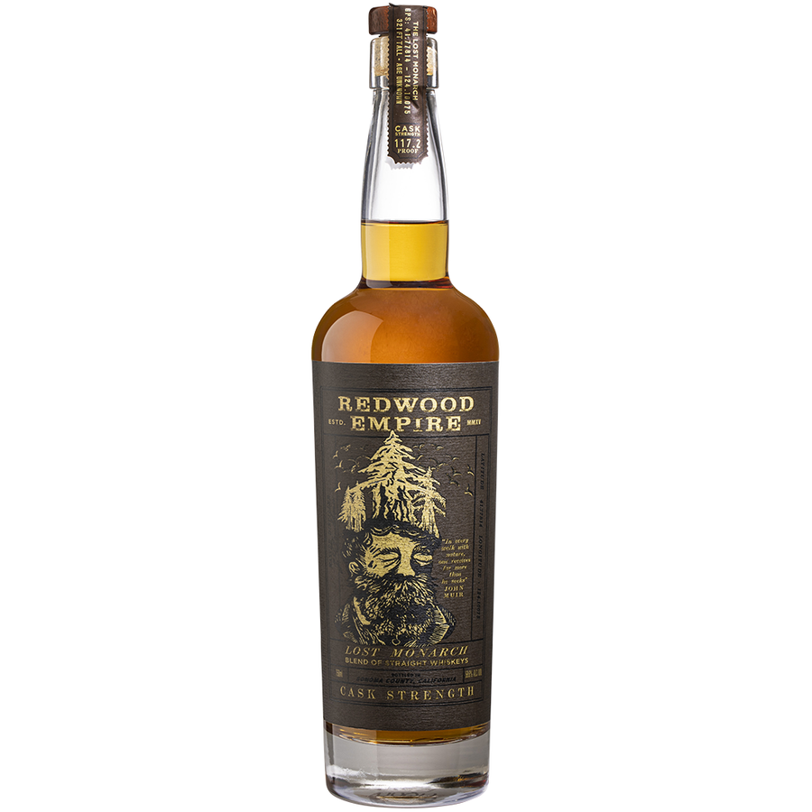 Redwood Empire Lost Monarch Blended of Straight Cask Strength 750 ml - Cork & Mash