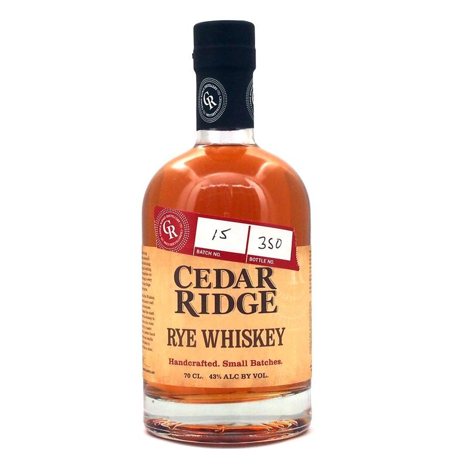 Cedar Ridge Rye 750 ml - Cork & Mash