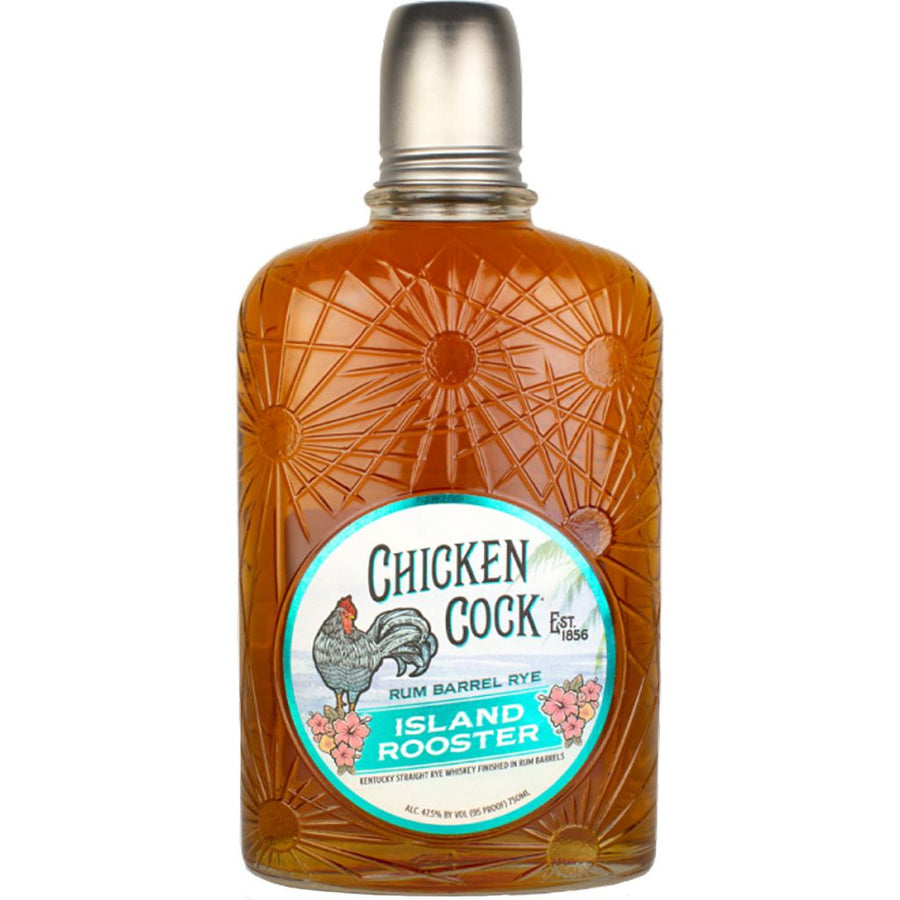 Chicken Cock Rum Barrel Rye Island Rooster Kentucky Straight 750ml - Cork & Mash