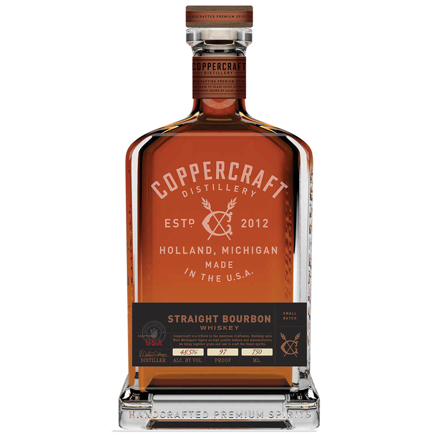 Coppercraft Straight Bourbon 750 ml - Cork & Mash