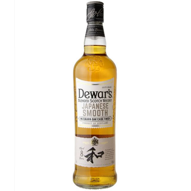 Dewars Blended Scotch Japanese Smooth Mizunara Oak Cask Finish 8 year 750 ml - Cork & Mash