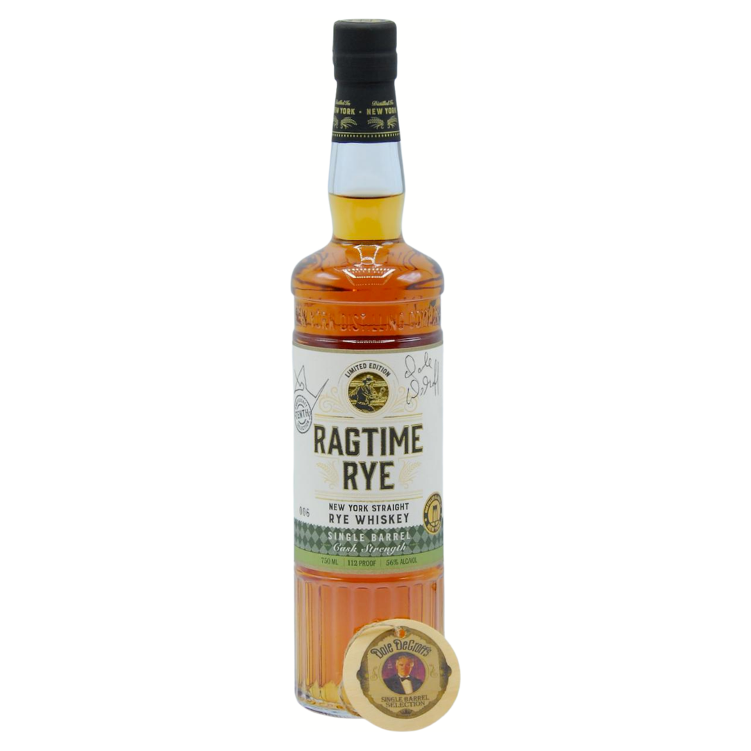 Ragtime Rye Single Barrel 112 Proof 750 ml - Cork & Mash