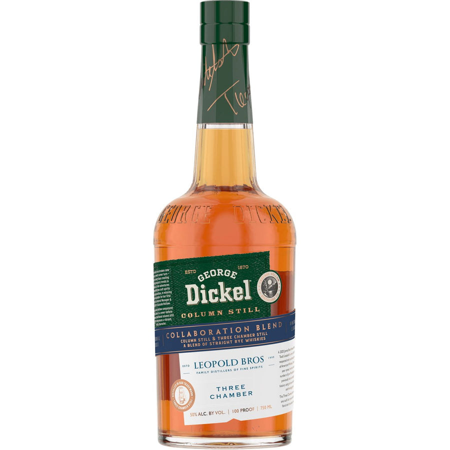 George Dickel Column Still Leopold Bros Three Chamber 750 ml - Cork & Mash