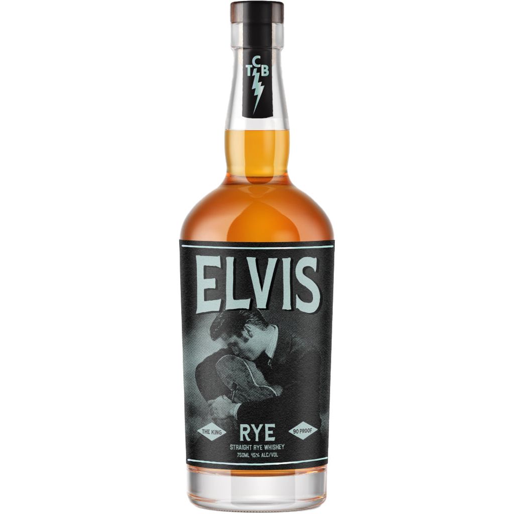 Elvis Elvis Straight Rye 750 ml - Cork & Mash