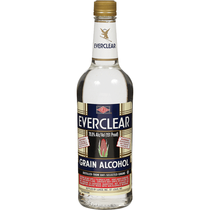 Everclear Grain Alcohol 750 ml - Cork & Mash