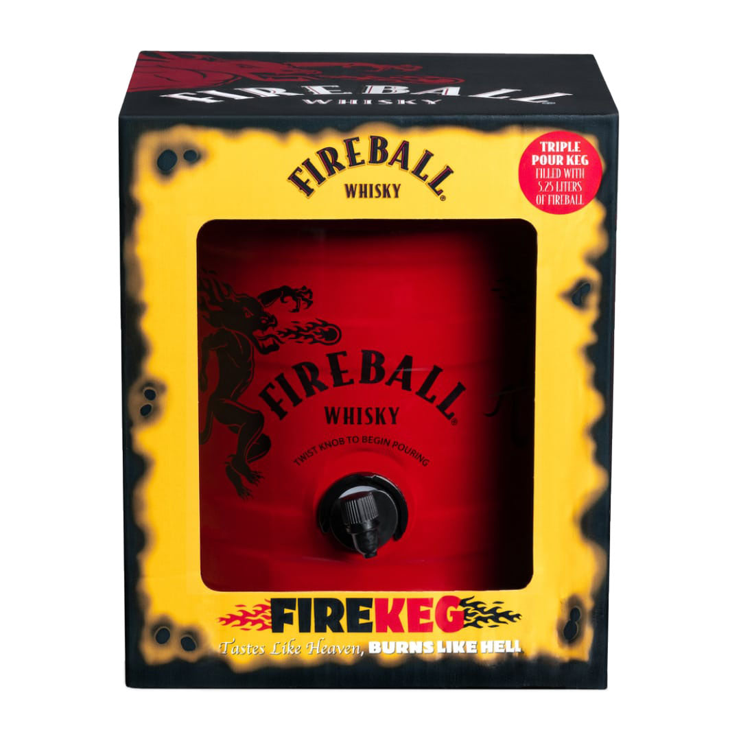 Fireball Firekeg 5.25L - Cork & Mash