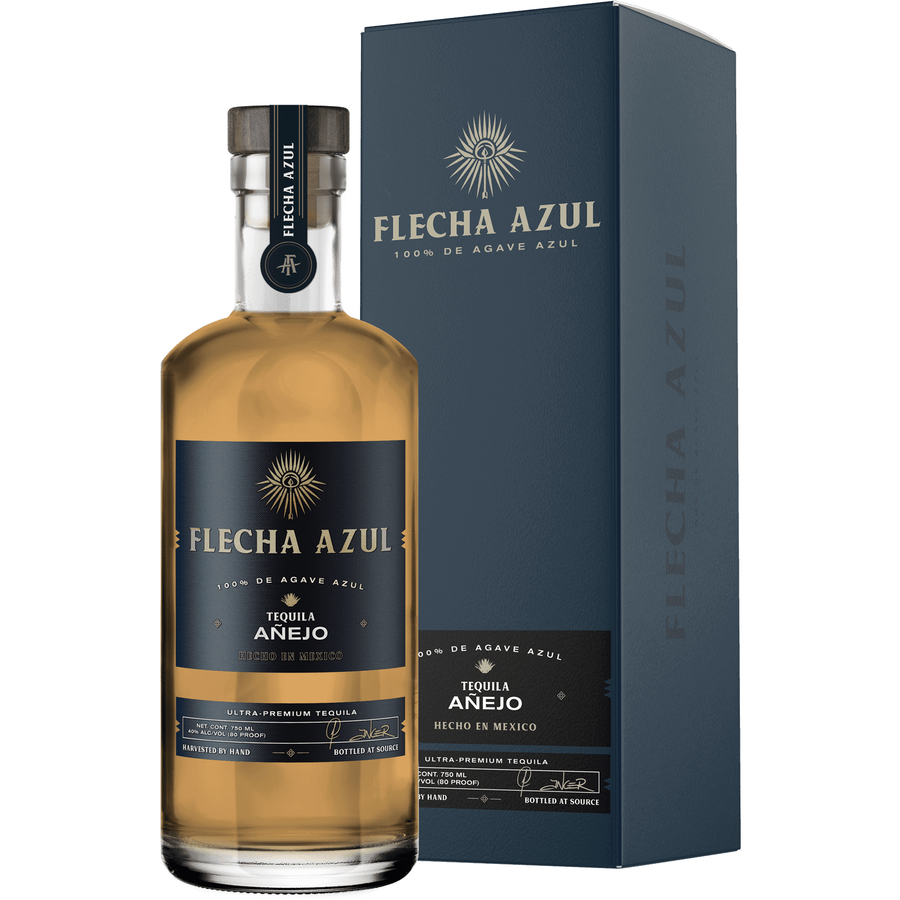 Flecha Azul Tequila Anejo 750 ml - Cork & Mash