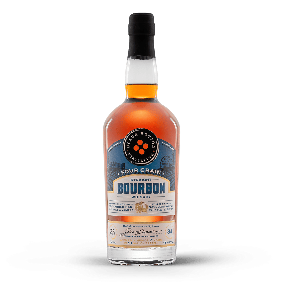 Black Button Four Grain Straight Bourbon 750ml - Cork & Mash