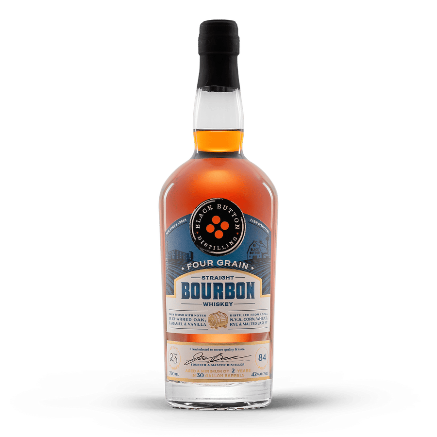 Black Button Four Grain Straight Bourbon 750ml - Cork & Mash