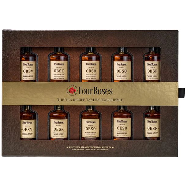 Four Roses The Ten Recipe Tasting Experience 10x50ml - Cork & Mash