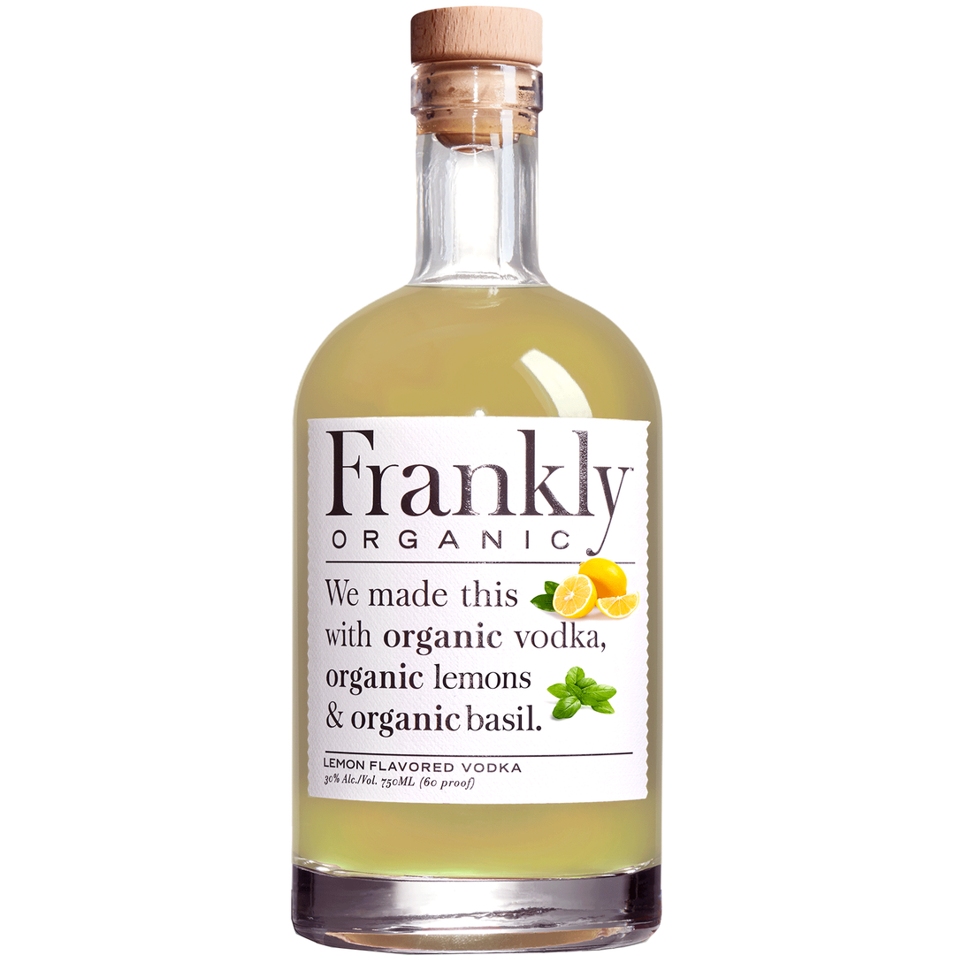 Frankly Organic Lemon Vodka 750 ml - Cork & Mash