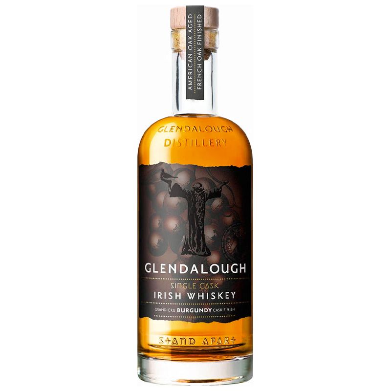 Glendalough Distillery Single Cask Irish Whiskey Grand Cru Burgundy Cask Finish 750 ml - Cork & Mash