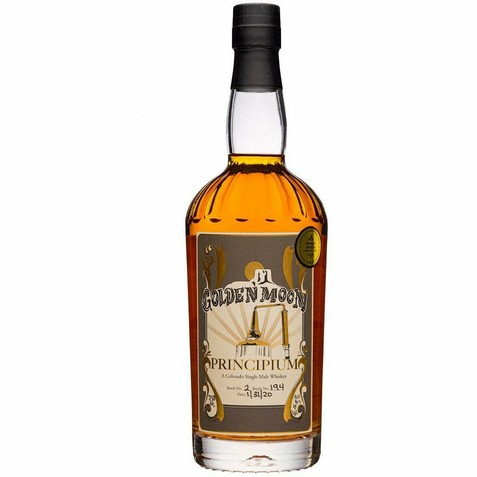 Golden Moon Principium A Colorado Single Malt Whiskey 750 ml - Cork & Mash