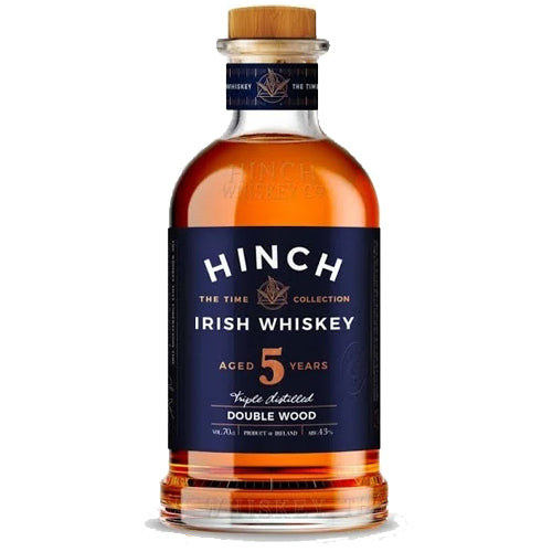 Hinch Irish Whiskey Double Wood 5 year 750 ml - Cork & Mash