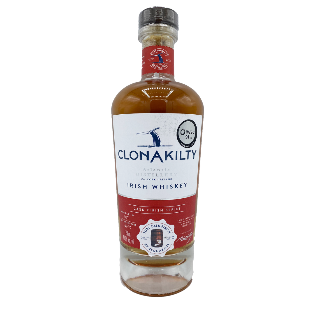 Clonakilty Distillery Single Batch Port Cask Finish Irish Whiskey 750 ml - Cork & Mash