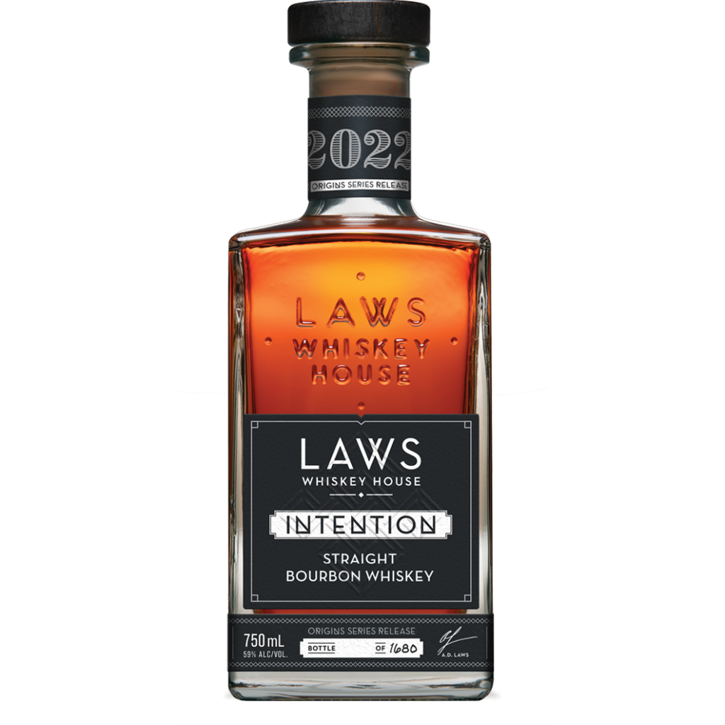 Laws Whiskey House Intention Straight Bourbon Origins Series Release 2022 750 ml - Cork & Mash