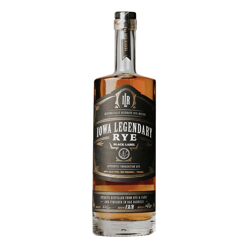 Iowa Legendary Black Label Rye - Cork & Mash