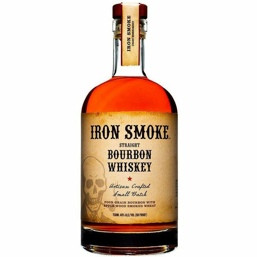 Iron Smoke Apple Wood Smoked Small Batch Bourbon Whiskey 750 ml - Cork & Mash