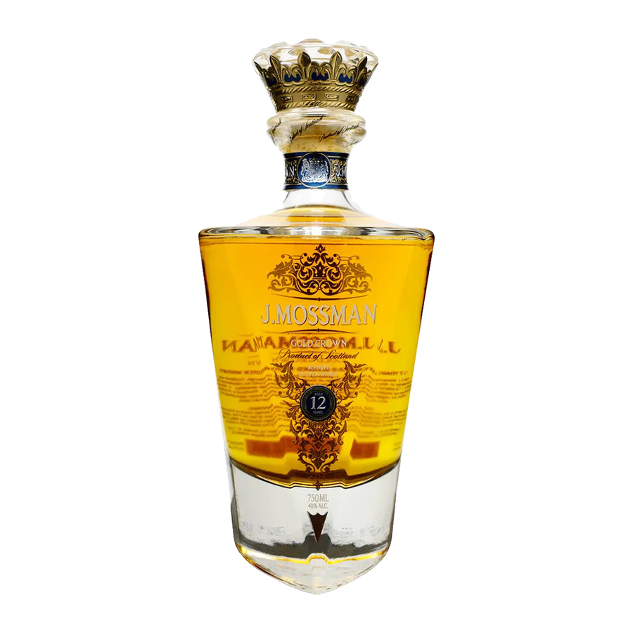 J Mossman Gold Crown Whisky 750ml - Cork & Mash