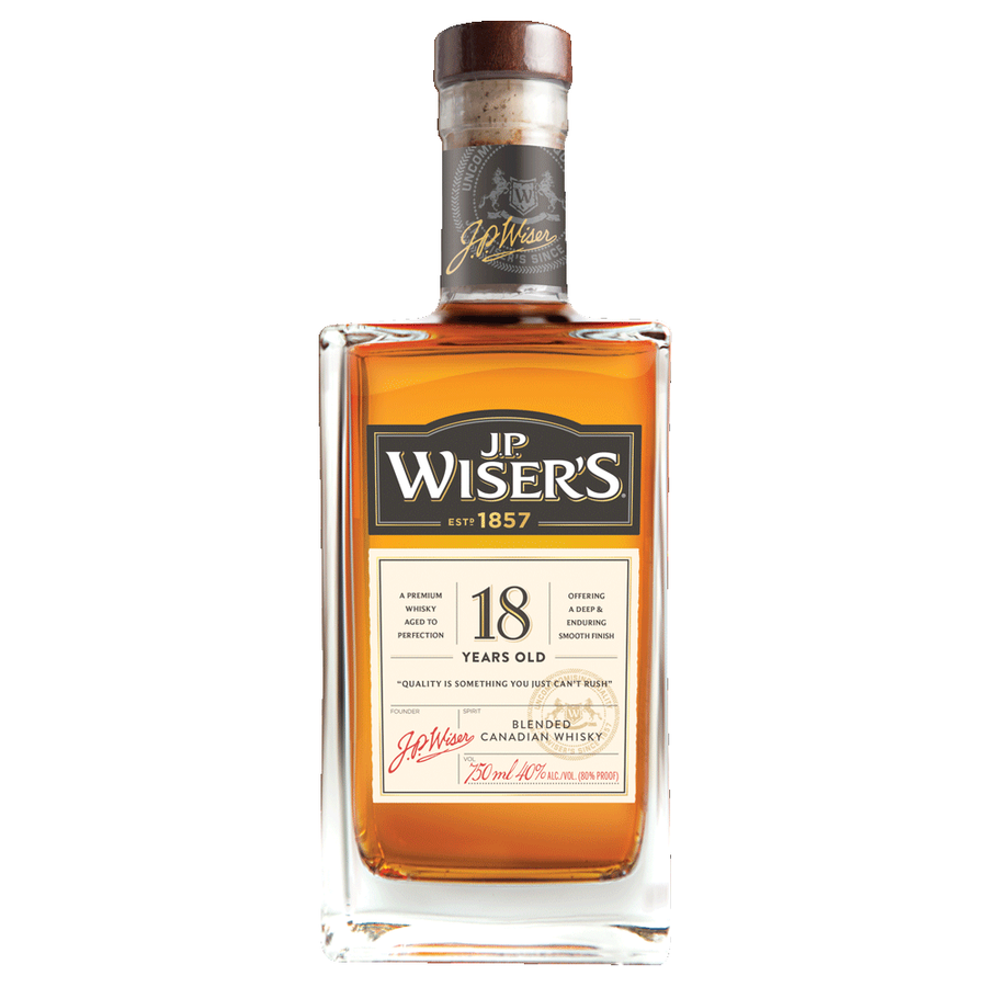 JP Wisers JP Wisers 18 Year Whisky 750 ml - Cork & Mash