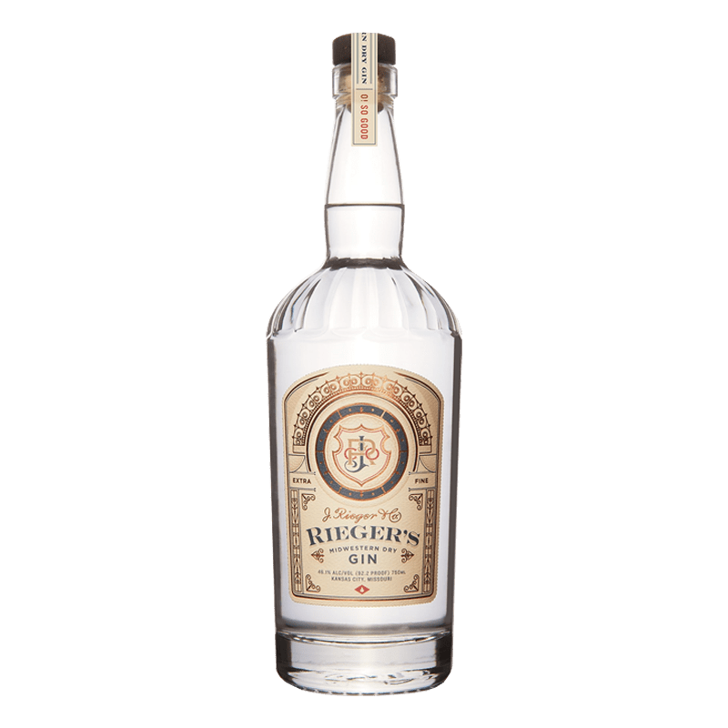 J Rieger and Co Midwestern Dry Gin 750 ML - Cork & Mash