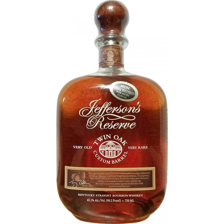 Jeffersons Reserve Twin Oak 750 ml - Cork & Mash