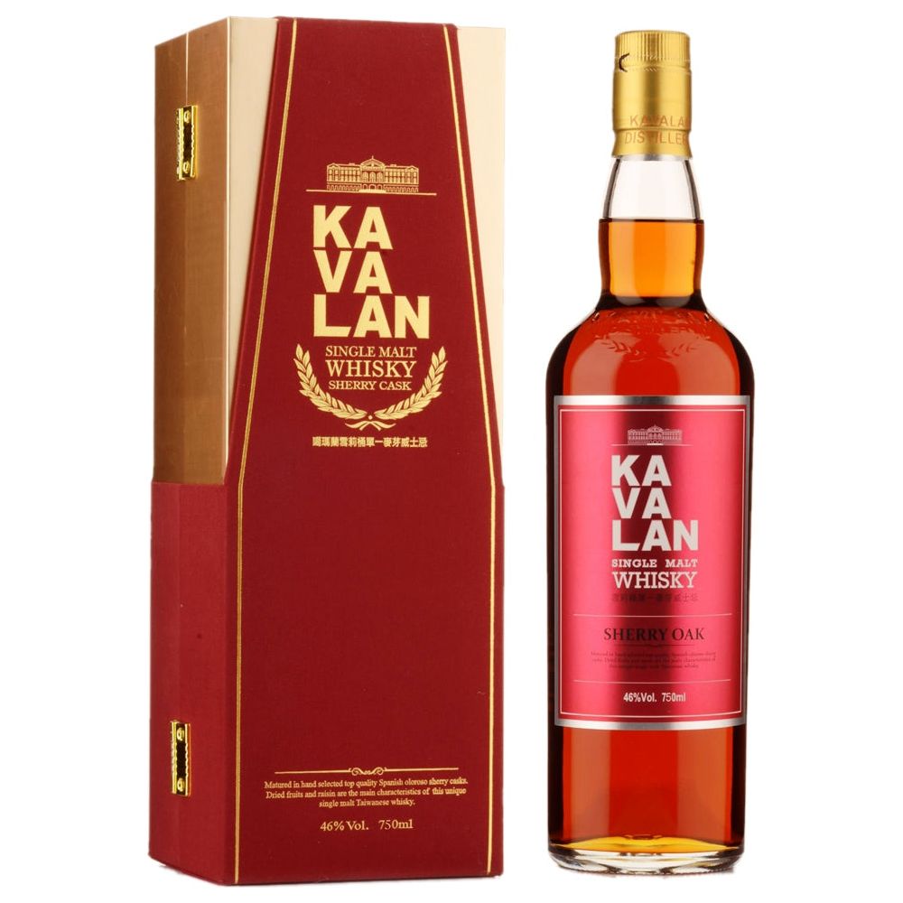 Kavalan sherry oak 750 ml - Cork & Mash