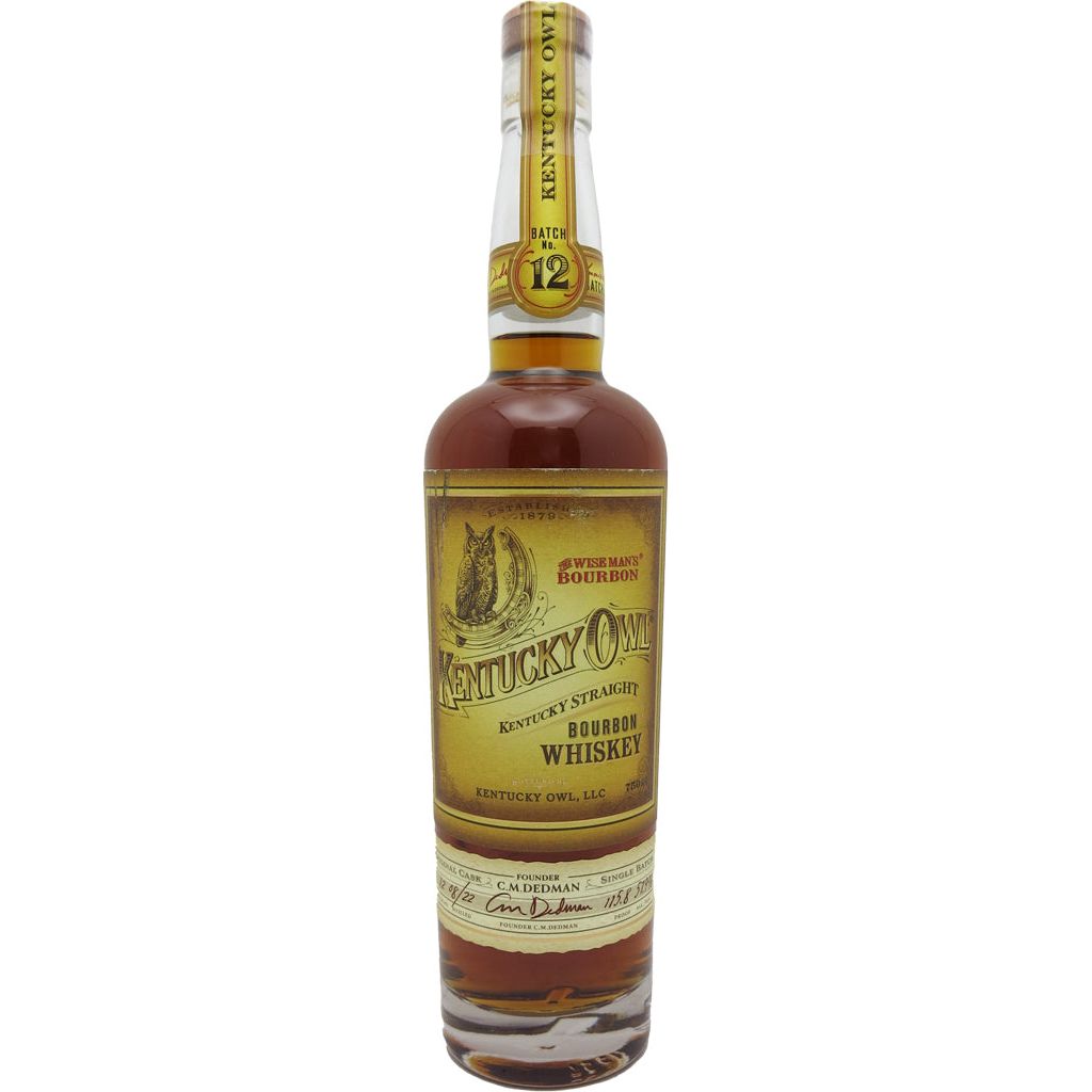 Kentucky Owl Straight Bourbon Batch 12 750 ml - Cork & Mash