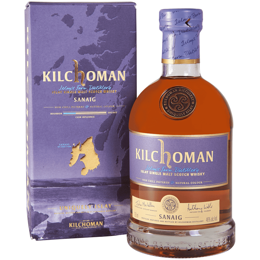 Kilchoman Sanaig Single Malt 750 ml - Cork & Mash