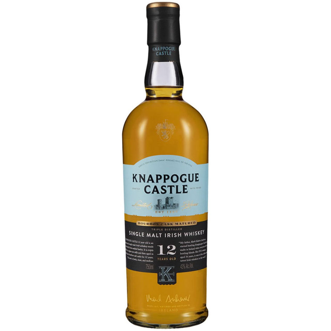 Knappogue Castle 12 Year Irish Whiskey 750 ml - Cork & Mash