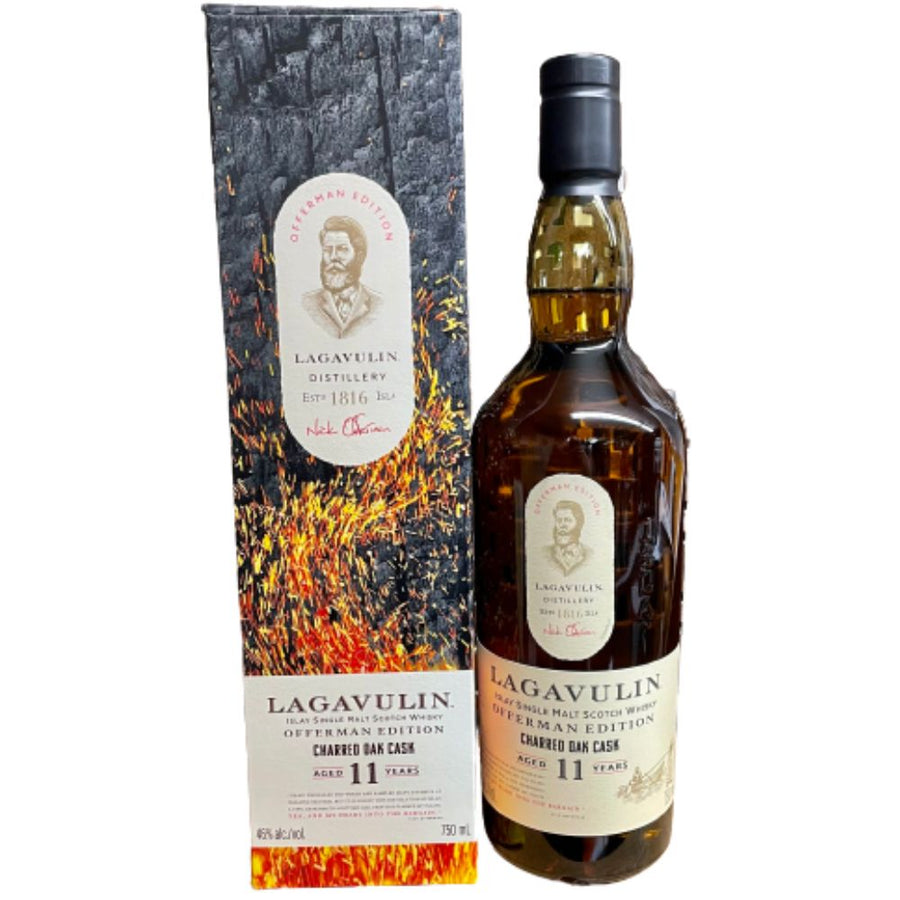 Lagavulin Islay Malt Scotch Whisky Offerman Edition 11 year 750 ml - Cork & Mash