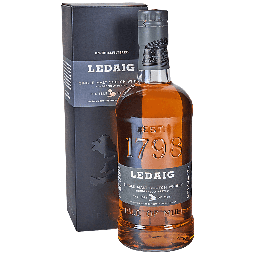 Ledaig 10 Year Single Malt Scotch 750 ml - Cork & Mash